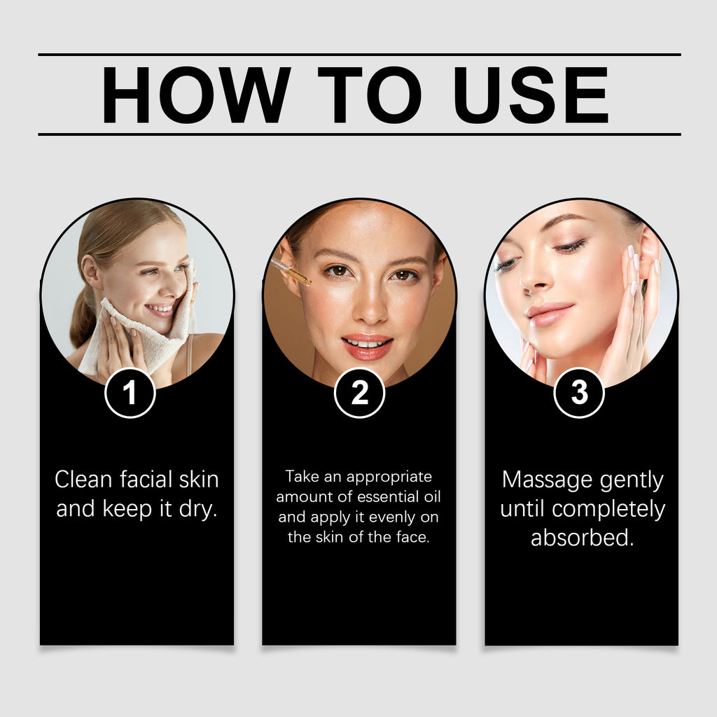 Hoygi Facial Essential Oil Improves Dull Skin, Moisturizes, Rejuvenates And Brightens Facial Skin Care Essential Oil